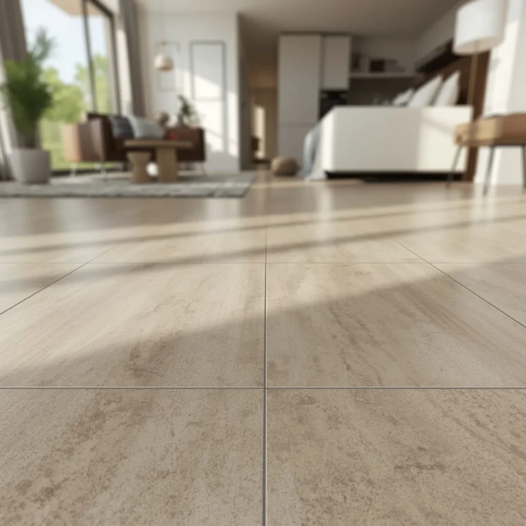Luxury vinyl plank flooring installed in a Charlotte home